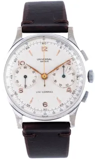 Universal Genève Uni-Compax 32416 38mm Stainless steel Silver