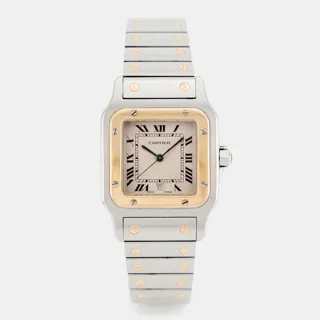 Cartier Santos W20011C4 Yellow gold and Stainless steel