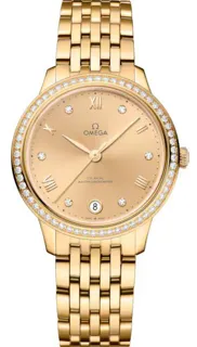 Omega De Ville 434.55.34.20.58.001 | Yellow gold