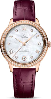 Omega De Ville 434.58.34.20.55.001 Sedna gold White