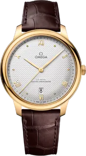 Omega De Ville 434.53.40.20.02.002 Yellow gold Silver