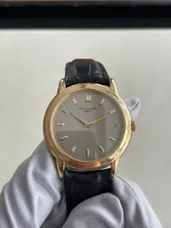 Patek Philippe Calatrava 5032J Yellow gold Silver