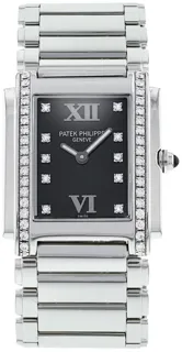 Patek Philippe Twenty~4 4910/10A-001 Stainless steel Black