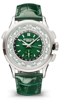 Patek Philippe World Time Chronograph 5930P-001 Platinum Green