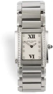 Patek Philippe Twenty~4 4910/10A-011 Stainless steel White