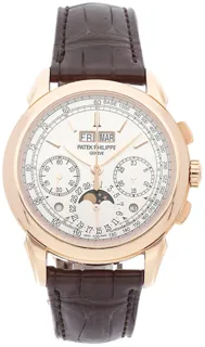 Patek Philippe Perpetual Calendar Chronograph 5270R-001 Rose gold Silver