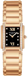 Patek Philippe Twenty~4 4908/11R-001 Rose gold Black