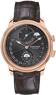 Parmigiani Fleurier Toric Hémisphères Rétrograde PFC493-1000200-HA1242 Rose gold Gray