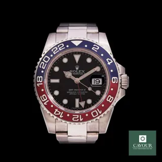 Rolex GMT-Master II 116719BLRO-0001 White gold Black