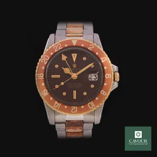 Rolex GMT-Master 1675-03 Yellow gold and Stainless steel Brown