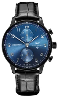 IWC Portugieser IW371432 Stainless steel Blue