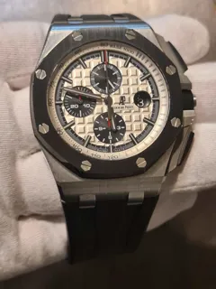 Audemars Piguet Royal Oak Offshore 26400SO.OO.A002CA.01 Ceramic and Stainless steel Silver