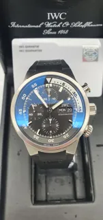 IWC Aquatimer Chronograph IW371933 Stainless steel Black