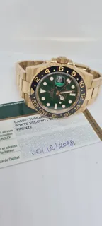 Rolex GMT-Master II 116718LN-0002 Yellow gold Green