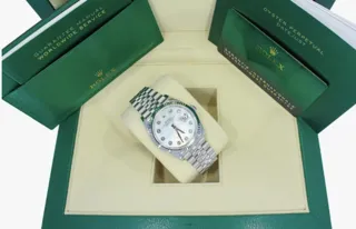 Rolex Datejust 36 126234-0019 White gold and Stainless steel White