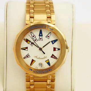 Corum Admiral's Cup 89B81059 Yellow gold White