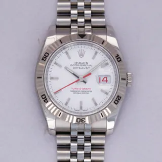 Rolex Datejust 116264 Stainless steel White