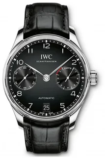 IWC Portugieser IW500703 Stainless steel Black