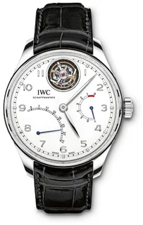 IWC Portuguese Tourbillon IW504601 Platinum Silver