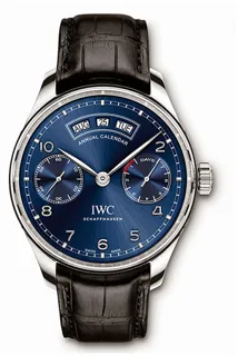 IWC Portugieser IW503502 Stainless steel Blue