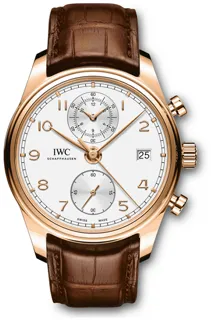 IWC Portugieser IW390301 Red gold Silver