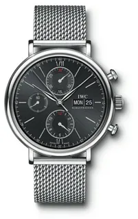 IWC Portofino IW391010 Stainless steel Black