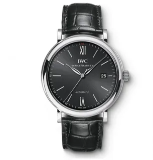 IWC Portofino IW356502 Stainless steel Black