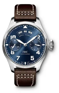 IWC Big Pilot IW502703 White gold Blue