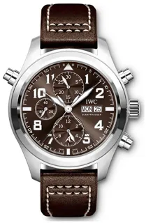 IWC Pilot IW371808 Stainless steel Brown