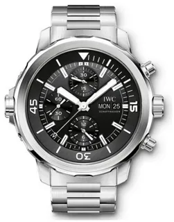 IWC Aquatimer IW376804 Stainless steel Black