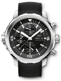 IWC Aquatimer IW376803 Stainless steel Black