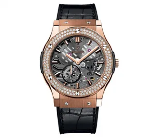 Hublot Classic Fusion Ultra-Thin 545.OX.0180.LR.1104 Rose gold Skeletonized