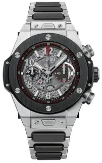 Hublot Big Bang 411.NM.1170.NM Ceramic and Titanium and Resin Skeletonized