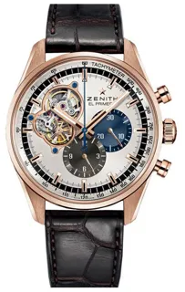 Zenith El Primero 18.2040.4061/69.C494 Rose gold Silver