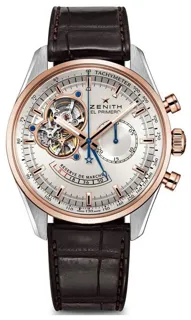 Zenith El Primero 51.2080.4021/01.C494 Rose gold and Stainless steel Silver