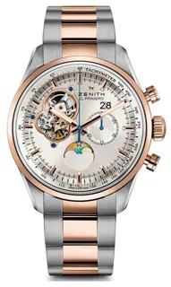 Zenith El Primero Chronomaster 51.2160.4047/01.M2160 Rose gold and Stainless steel Silver