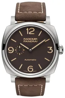 Panerai Radiomir 1940 3 Days Automatic PAM 00619 Titanium Brown