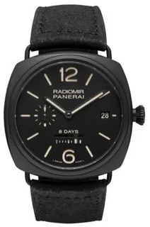 Panerai Radiomir 8 Days PAM 00384 Ceramic Black