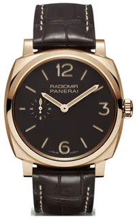 Panerai Radiomir 1940 PAM 00513 Red gold Brown