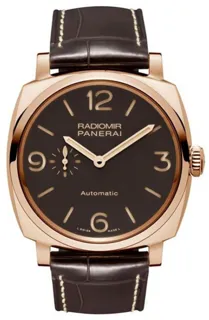 Panerai Radiomir 1940 PAM 00573 Rose gold Braun