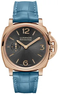 Panerai Luminor Due PAM 00677 Red gold Gray