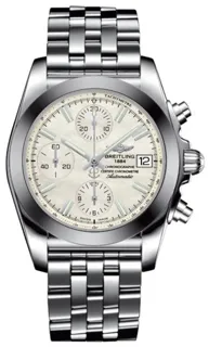 Breitling Chronomat W1331012/A774/385A Stainless steel and Tungsten White