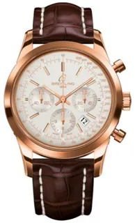 Breitling Transocean Chronograph RB015212.G738.739P.R20BA.1 Rose gold Weiss