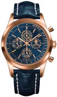 Breitling Transocean Chronograph R2931012.C873.731P.R20BA.1 Rose gold Blue