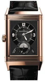 Jaeger-LeCoultre Grande Reverso Duo Q3742421 Rose gold Black