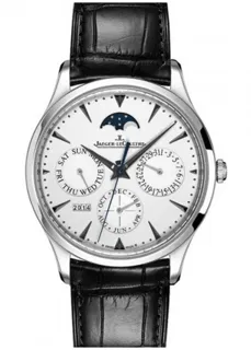 Jaeger-LeCoultre Master Ultra Thin Perpetual Q1303520 White gold Silver