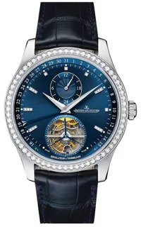 Jaeger-LeCoultre Master Tourbillon Q1563480 White gold Blue