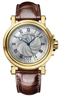 Breguet Marine 5817BA/12/9V8 Yellow gold Weiss