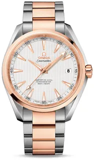 Omega Aqua Terra 231.20.42.21.02.001 Stainless steel and Red gold Silver