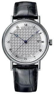 Breguet Classique 5177BB/12/9V6 38mm White gold Silver